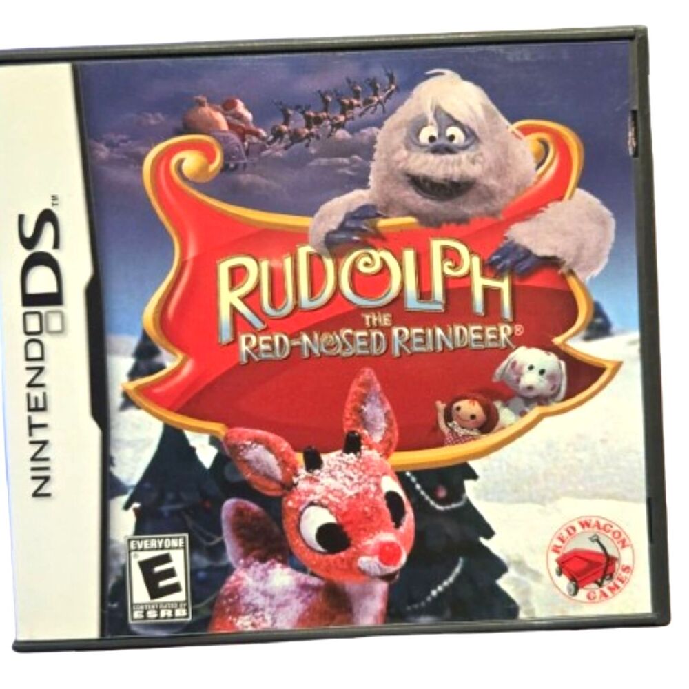 Rudolph the Red-Nosed Reindeer Nintendo DS 3DS (No Manual) Tested